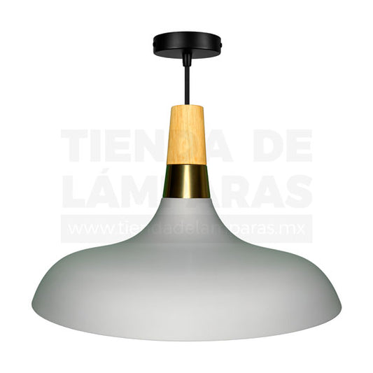 Plate Gris | Lámpara Colgante.