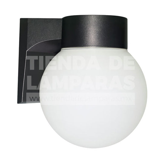 Esfera Negra | Luminaria de Pared para Exteriores