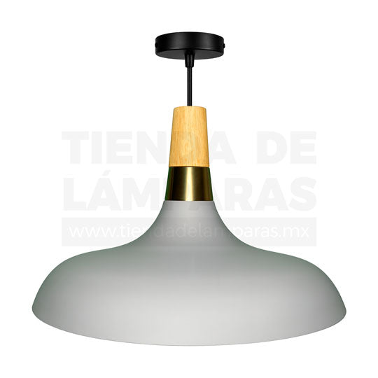 Plate Gris | Lámpara Colgante.